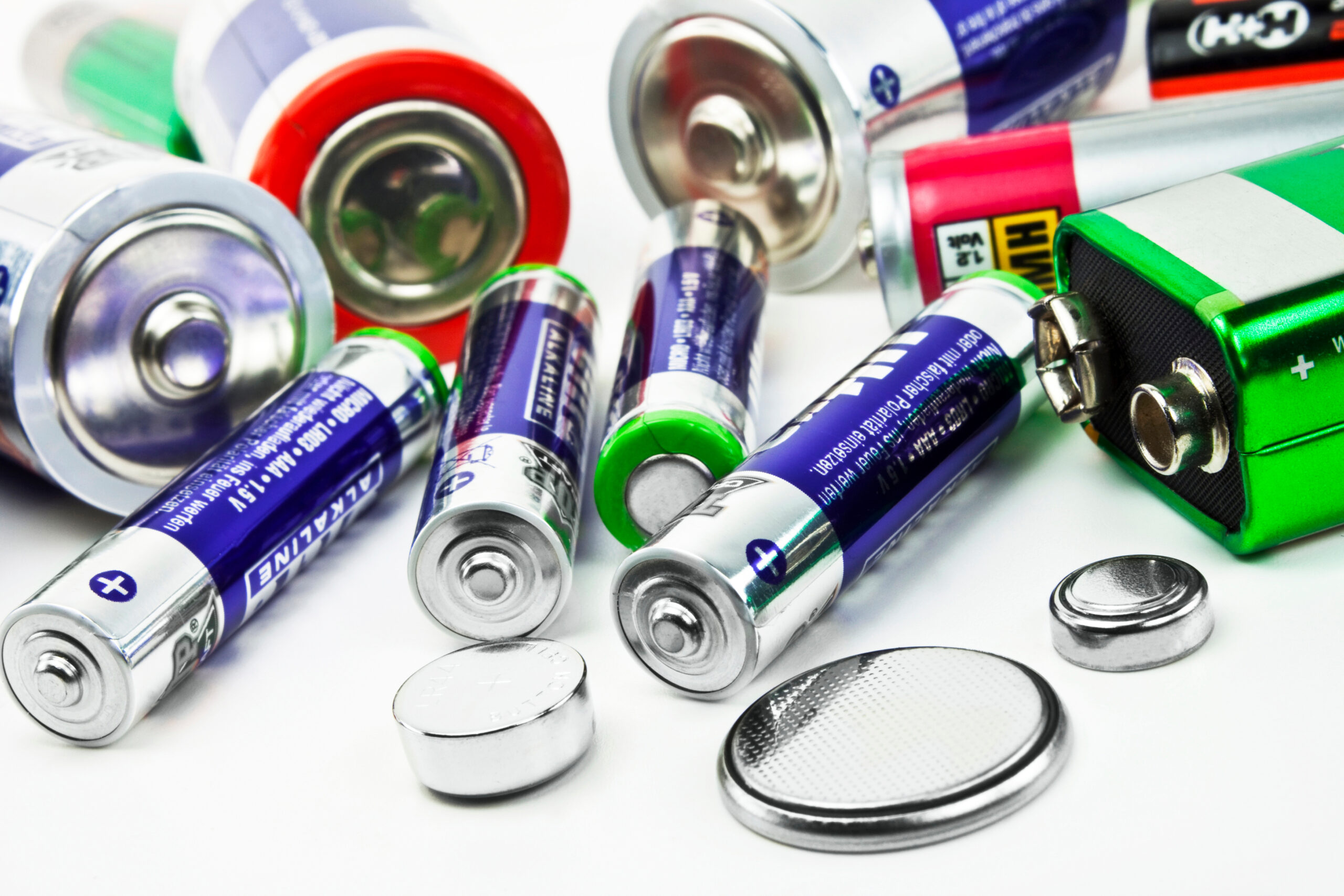 groupe de piles et batteries à usage unique